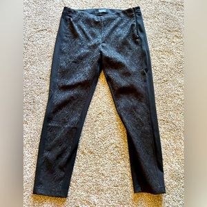 Black skinny ankle dress pants size 14